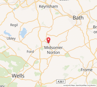 Map of Paulton, EnglandEngland