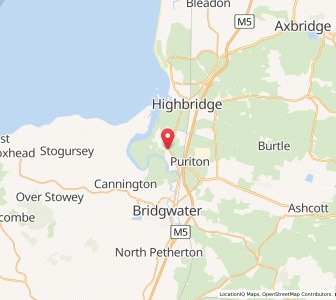 Map of Pawlett, EnglandEngland