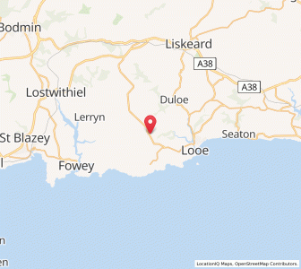 Map of Pelynt, EnglandEngland