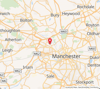 Map of Pendlebury, EnglandEngland