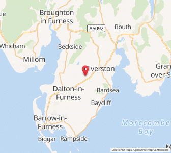 Map of Pennington, EnglandEngland