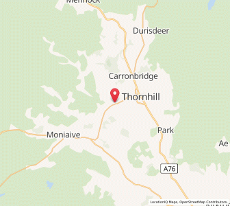 Map of Penpont, ScotlandScotland