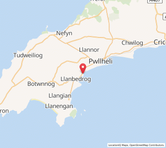 Map of Penrhos, WalesWales