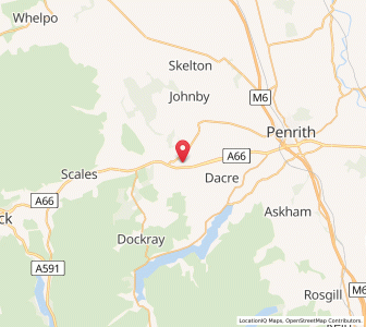 Map of Penruddock, EnglandEngland