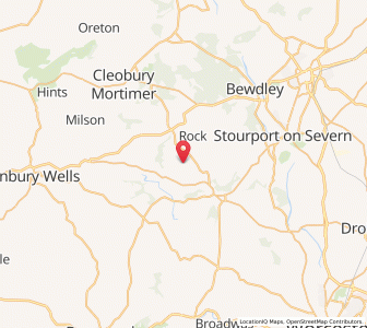 Map of Pensax, EnglandEngland