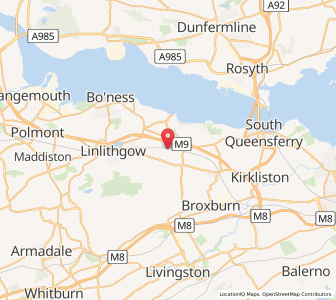 Map of Philpstoun, ScotlandScotland