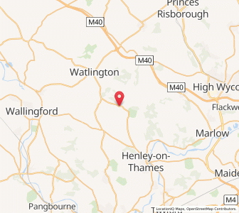 Map of Pishill, EnglandEngland
