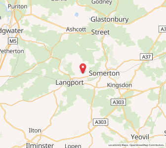 Map of Pitney, EnglandEngland