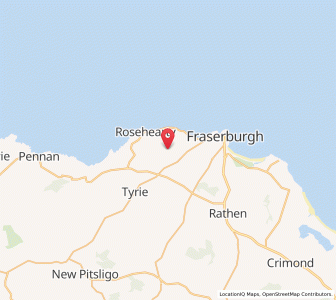 Map of Pittulie, ScotlandScotland