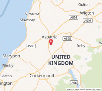 Map of Plumbland, EnglandEngland