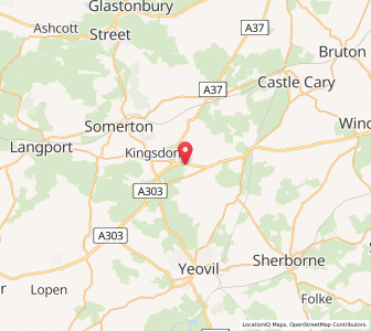 Map of Podimore, EnglandEngland