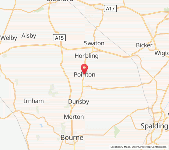 Map of Pointon, EnglandEngland