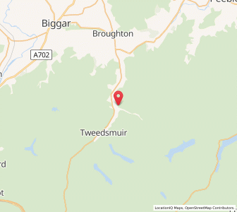 Map of Polmood, ScotlandScotland