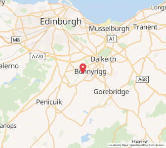 Map of Polton, ScotlandScotland