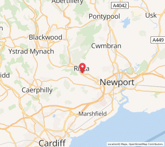 Map of Pontymister, WalesWales