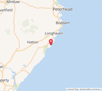 Map of Port Erroll, ScotlandScotland