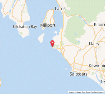 Map of Portencross, ScotlandScotland