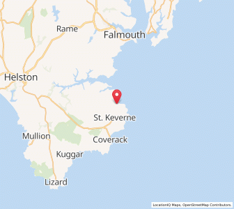 Map of Porthallow, EnglandEngland
