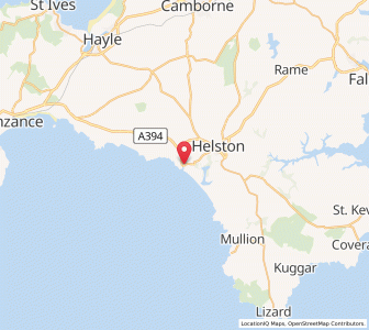 Map of Porthleven, EnglandEngland