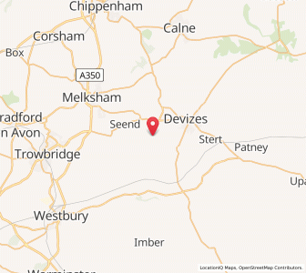 Map of Poulshot, EnglandEngland