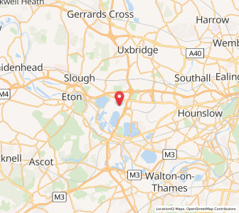Map of Poyle, EnglandEngland