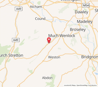 Map of Presthope, EnglandEngland