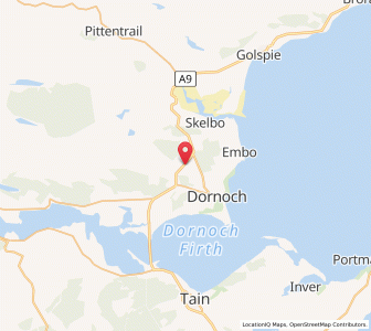 Map of Proncy, ScotlandScotland