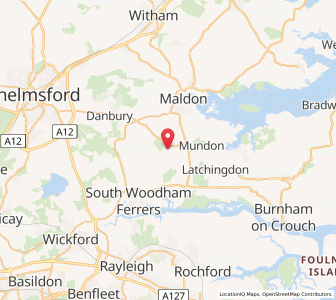 Map of Purleigh, EnglandEngland