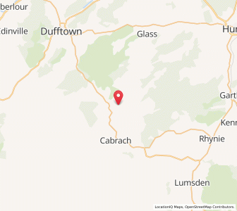 Map of Pyke, ScotlandScotland