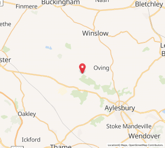 Map of Quainton, EnglandEngland