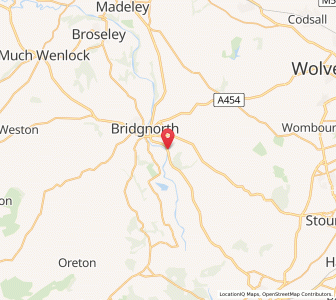 Map of Quatford, EnglandEngland