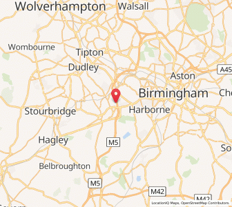 Map of Quinton, EnglandEngland