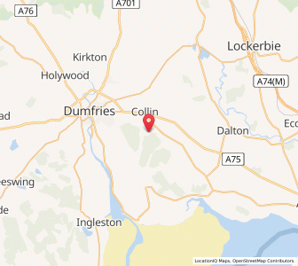 Map of Racks, ScotlandScotland