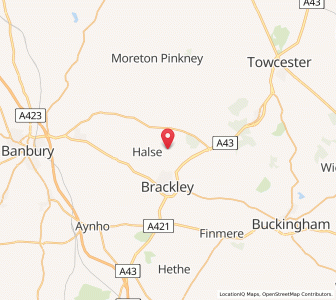Map of Radstone, EnglandEngland