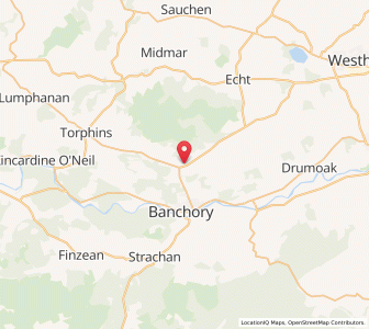Map of Raemoir, ScotlandScotland