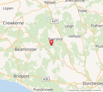 Map of Rampisham, EnglandEngland