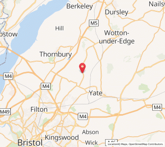 Map of Rangeworthy, EnglandEngland