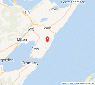 Map of Rarichie, ScotlandScotland