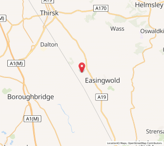 Map of Raskelf, EnglandEngland
