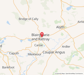 Map of Rattray, ScotlandScotland