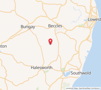 Map of Redisham, EnglandEngland
