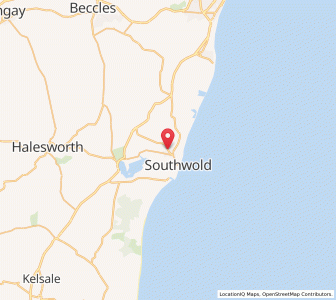 Map of Reydon, EnglandEngland