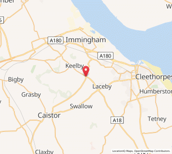 Map of Riby, EnglandEngland