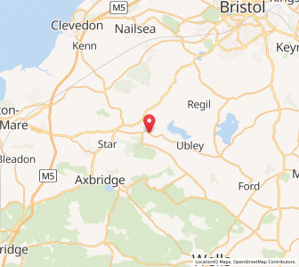 Map of Rickford, EnglandEngland