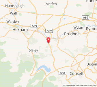 Map of Ridingmill, EnglandEngland