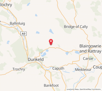 Map of Riechip, ScotlandScotland