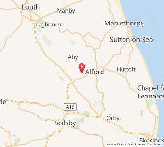 Map of Rigsby, EnglandEngland