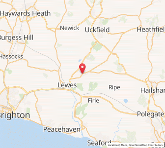 Map of Ringmer, EnglandEngland