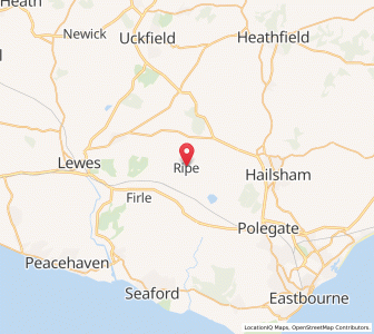 Map of Ripe, EnglandEngland