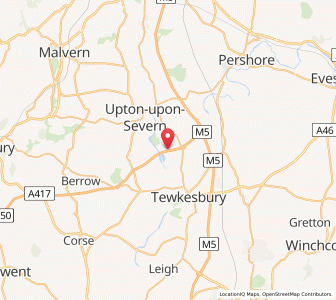 Map of Ripple, EnglandEngland